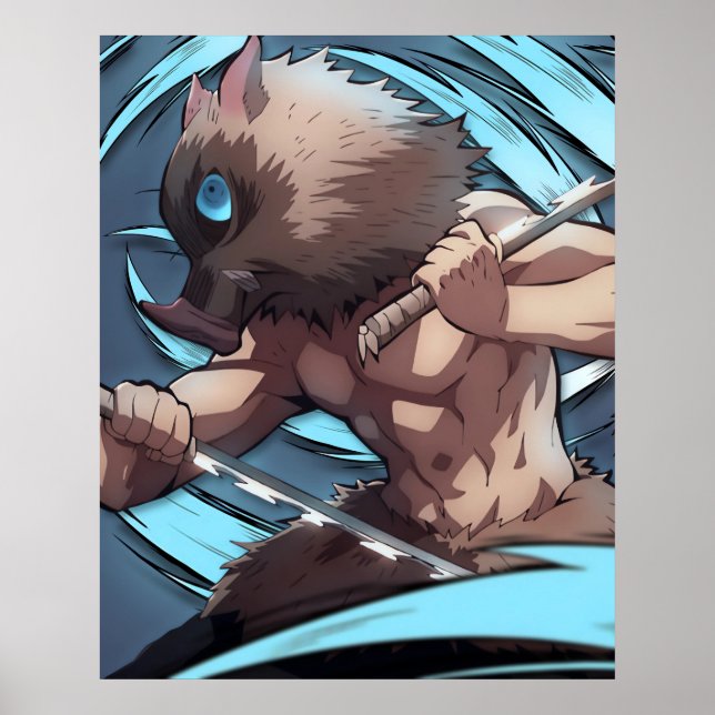 Inosuke Hashibira Poster (Frente)
