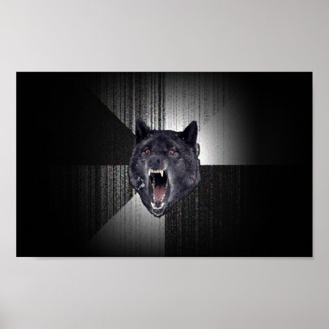 Insanity Wolf Poster (Frente)