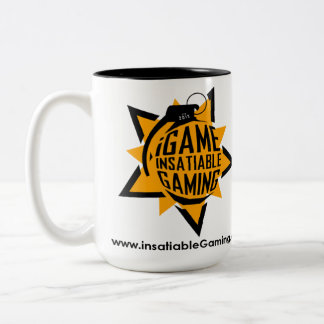 .insatiable. Jogo 15 onças. Caneca