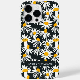 Inscrição editável Flores Minimalista Case-Mate