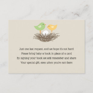 Inserção amarela e verde do ninho de pássaro de