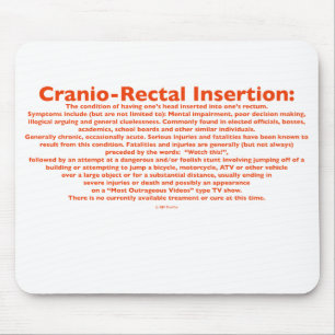 Inserção Cranio-Retal Mousepad