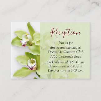 Inserção da Recepção de casamento Orquídea do Cymb