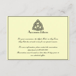 Inserção de Casamento de Nó Celta Negra