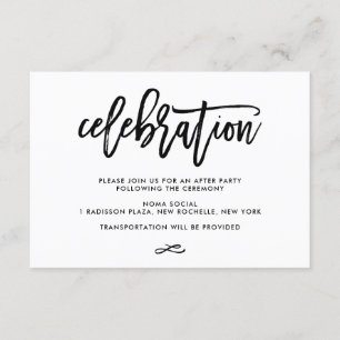 Inserção de Celebração de Casamento com Letra à Mã