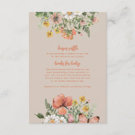 Inserção de Chá de fraldas de flor selvagem