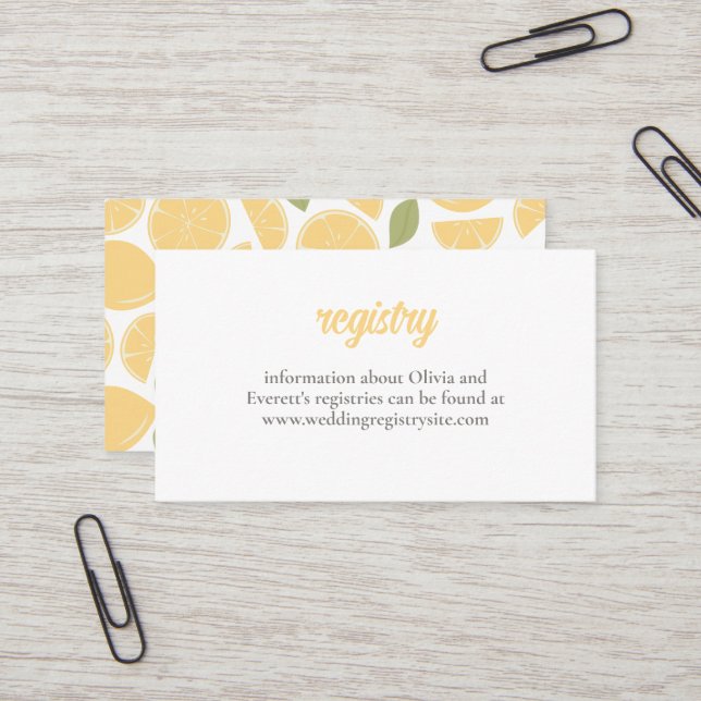 Inserção de Chá de panela de Limões (Frente/Verso In Situ)