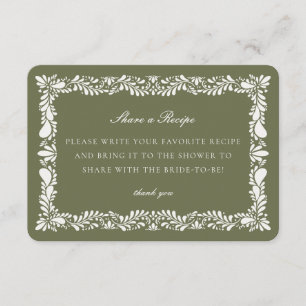 Inserção de Convite de Receita de Partilha de Azul