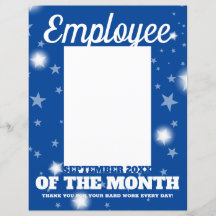 inserção de foto do funcionário do mês SEP letterh