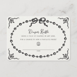 Inserção de Fralda de Arco de coquete de pérolas P