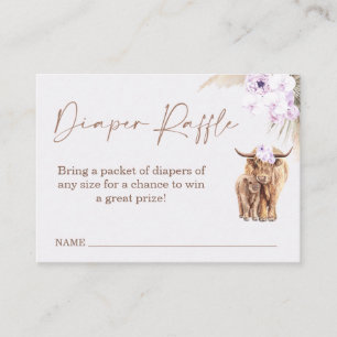 Inserção de Fralda de Chá de fraldas de Vaca Boho 