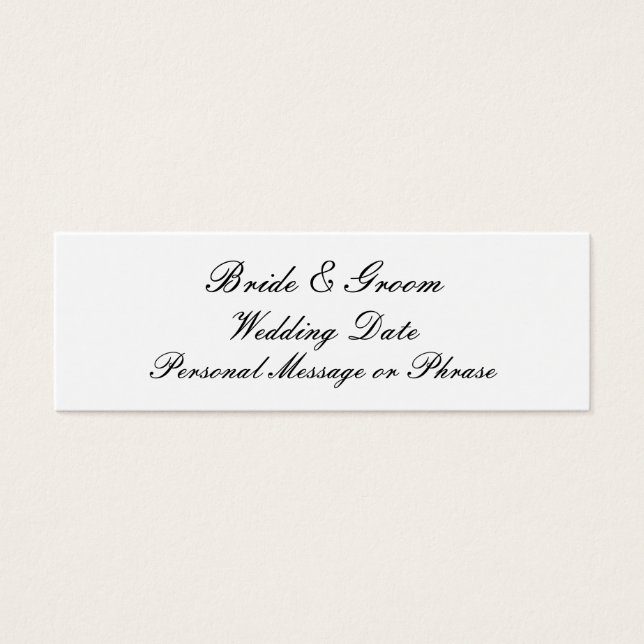 Inserção de Lembrete de Casamento para Convites (Frente)