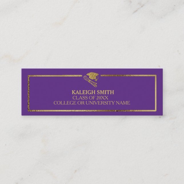 Inserção de nome personalizado em dourado sobre gr (Frente)
