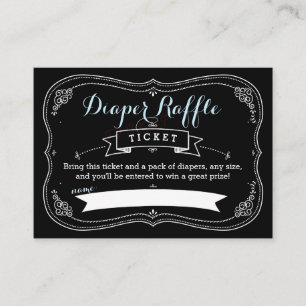 Inserção de Raffle da Fralda do Chá de fraldas doc