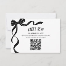 Inserção de resposta de código QR para casamento c