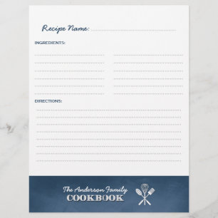 Inserção do Binário do Livro de Cookbook da Famíli