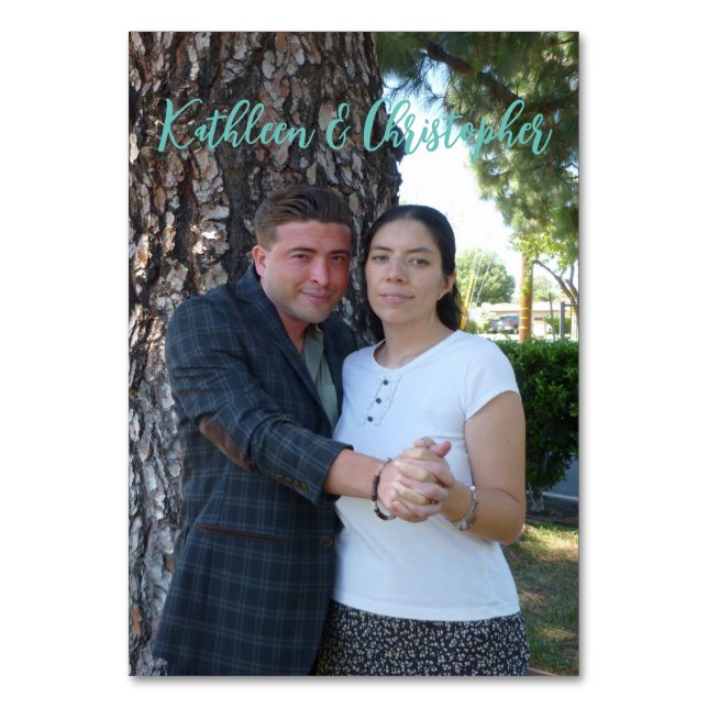 Inserção Do Cartão com fotos Do noivado Para Convi (Frente)