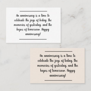 Inserção do cartão - Desejos do aniversário