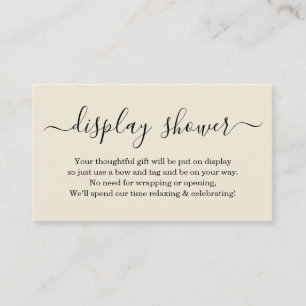 Inserção do chá da exposição para o convite -