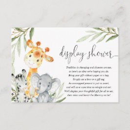 Inserção do chá de exibição neutro em relação ao g