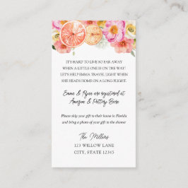 Inserção do chá de fraldas de longa distância