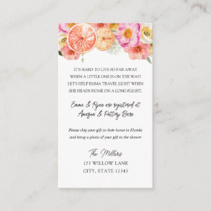 Inserção do chá de fraldas de longa distância