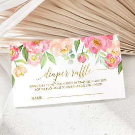 Inserção do Convite de Raffle para Fralda de Pêoni