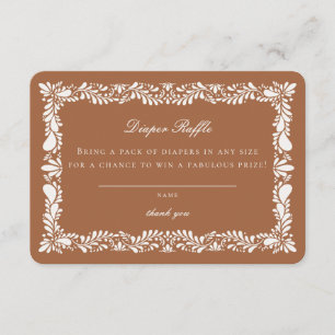 Inserção do Convite para Fralda Raffle da Azulejo 