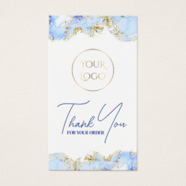 Inserção do design de rolagem azul de pastel