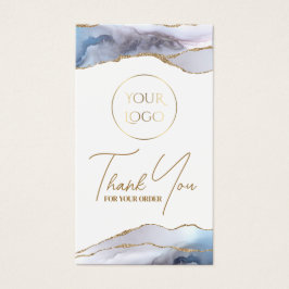 inserção do pacote de agata azul da cinza