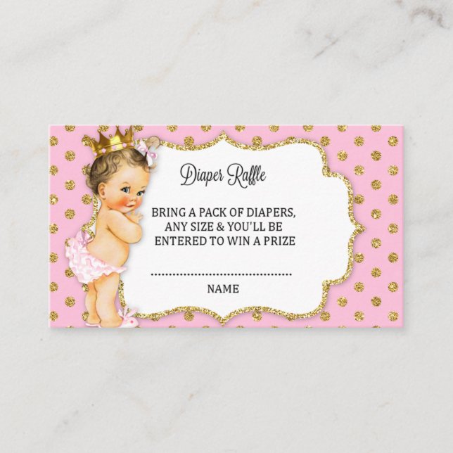 Inserção do Raffle, cor-de-rosa e Fralda Dourada (Frente)