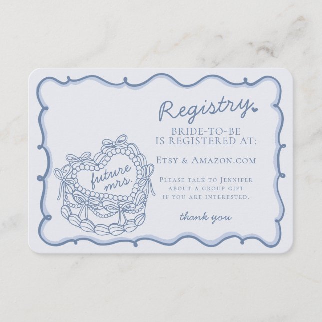 Inserção do Registro de Bolo de Coquetel Retro Azu (Frente)