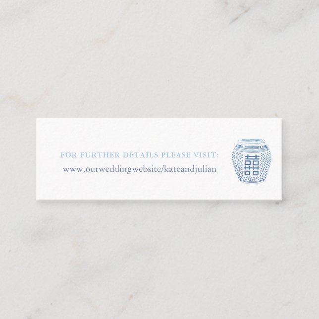 Inserção do Site de Casamento de Potência em Chinê (Frente)