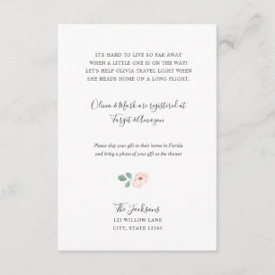 Inserção interurbana do chá de fraldas