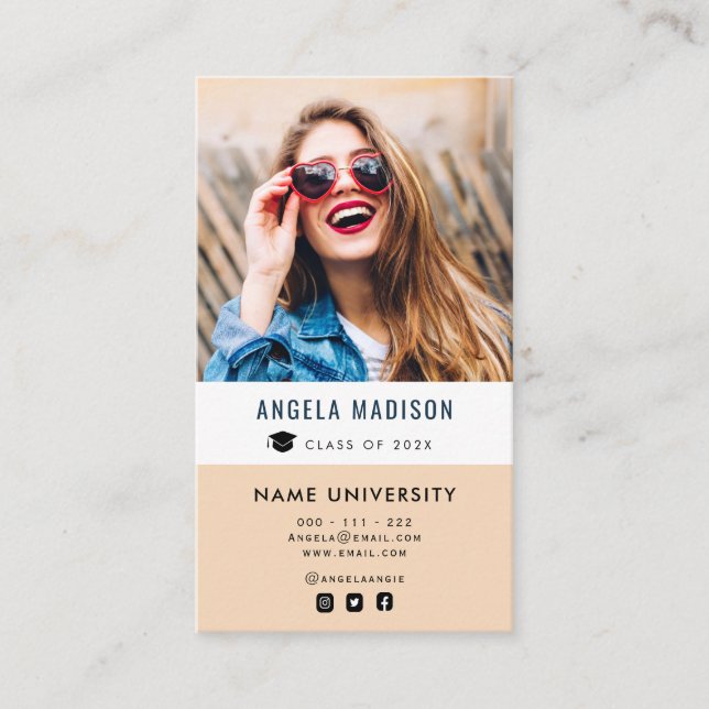 inserção personalizada de fotografia elegante (Frente)