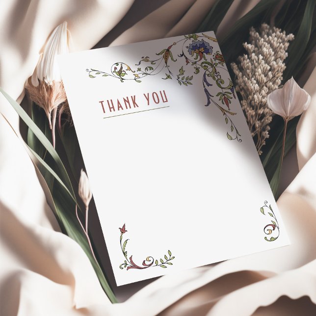 Inserir Epoque Vitoriano do Cartões de agradecimen (Criador carregado)