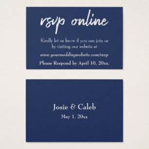 Inserir Script de Marinho & Branco de RSVP Online
