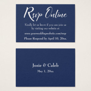 Inserir Script e Marinho Branco de RSVP Online de