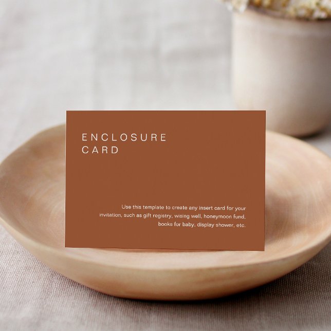 Inserto de Cartão de Convite de Enclausuramento Bo (Criador carregado)