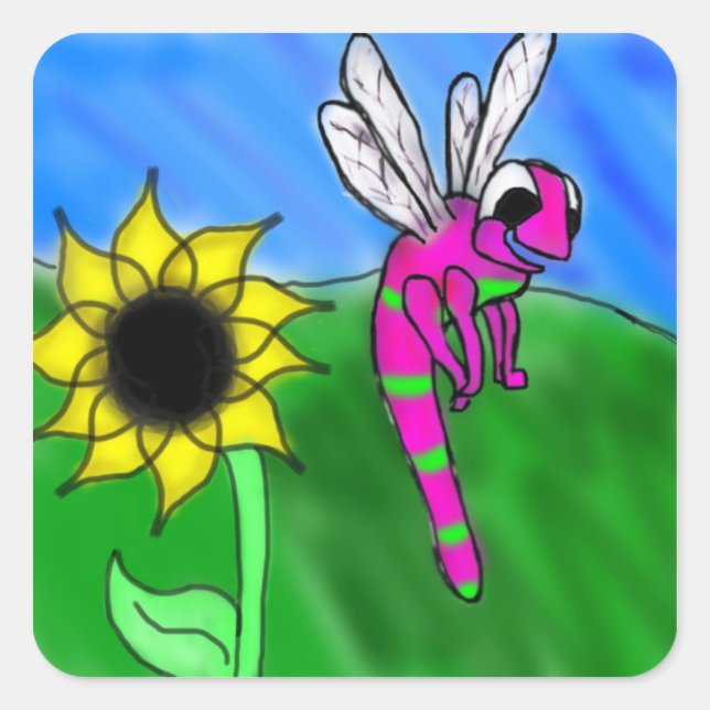 inseto adesivo (Frente)