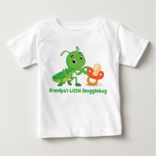 Inseto do vovô, camiseta do bebê