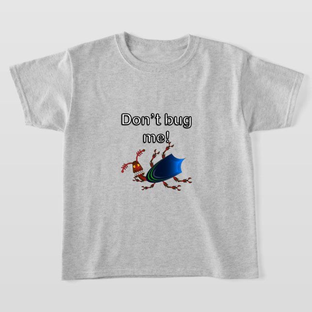 Inseto feio - Camisa T básica para crianças (Postura )