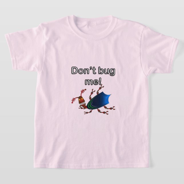 Inseto feio - Camisa T básica para crianças (Postura )