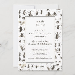 Inseto ou Festa de aniversário de Tema de Insetos