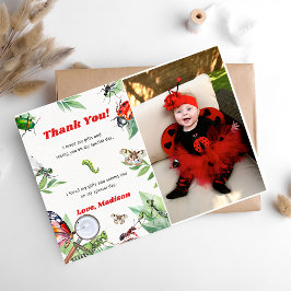 Insetos e Insetos Cartões de agradecimentos de ani