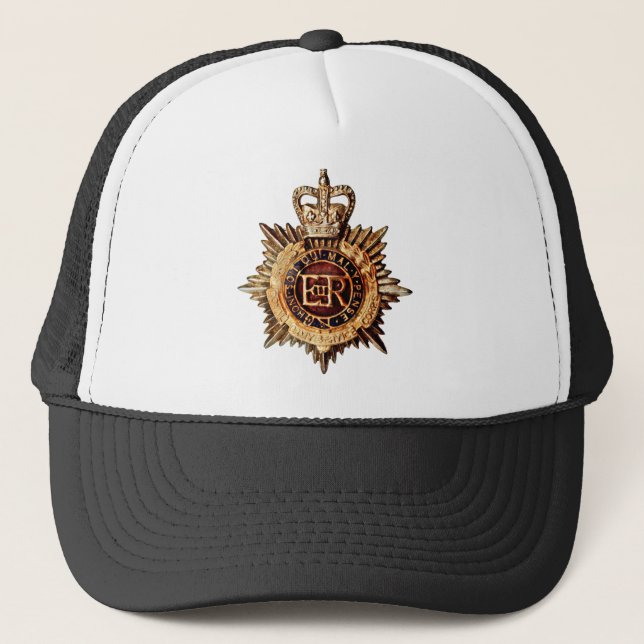 Insígnia de boné de polícia britânico vintage Bobb (Frente)