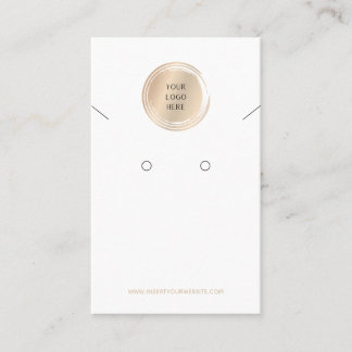 Insira seus Cartões de visitas de colar e gravação