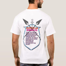 Inspiração Cristã T-Shirt Aumentando a Fé