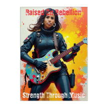 Inspiração de Arte Guitarrista da Soldista Persona