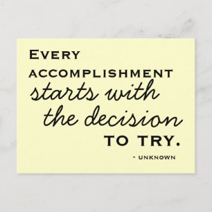 Inspiração de felicidade - Cartão postal motivacio